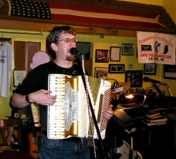 Music feature at poetry night