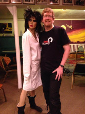 His assistant was friendly