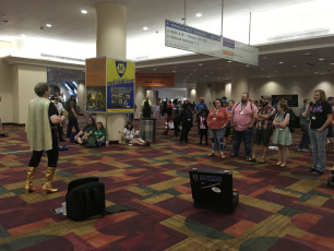 Quite a crowd