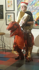 Dec 2019 My riding dinosaur