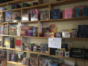 Books, brews, and GAMES!