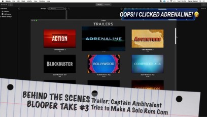 PREVIEW TRAILER BLOOPER TAKE - I accidentally clicked the "Adrenaline" template!